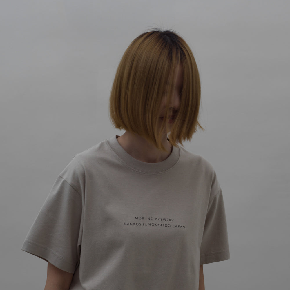 Tシャツ［ミルキーグレー］