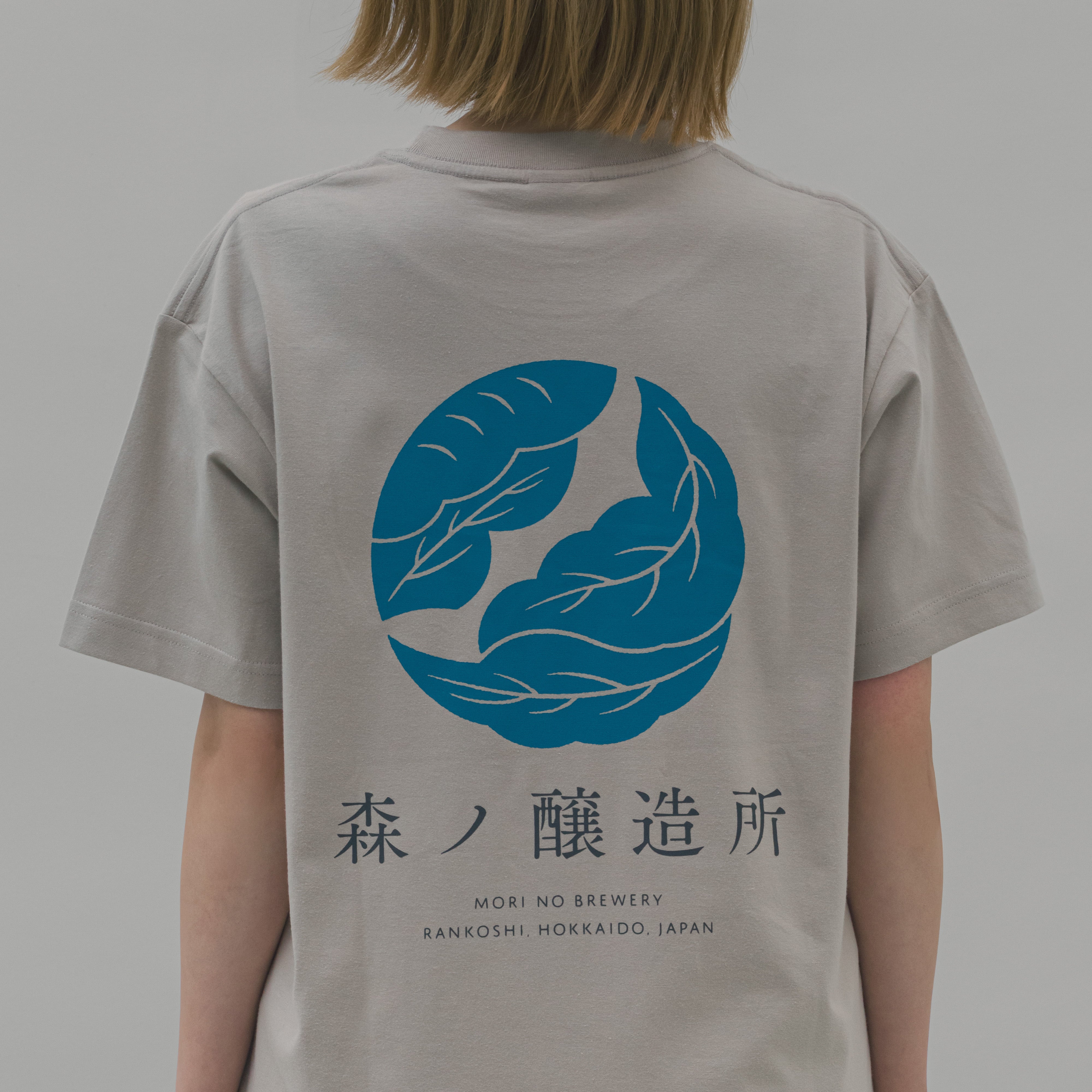 Tシャツ［ミルキーグレー］